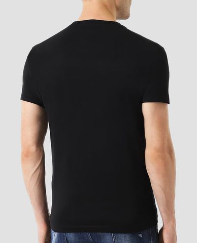  DSQUARED2 - Áo thun nam họa tiết hình in phong cảnh 