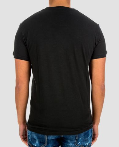  DSQUARED2 - Áo thun nam cổ tròn ngắn tay White Cotton 