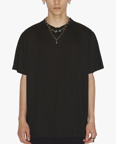  DSQUARED2 - Áo thun nam phom suông tay ngắn Back Logo 