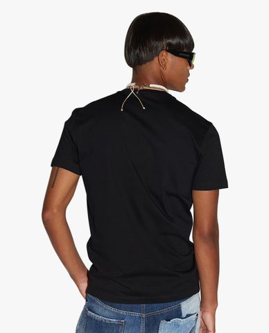  DSQUARED2 - Áo thun nam ngắn tay cổ tròn Printed 