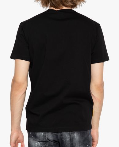  DSQUARED2 - Áo thun nam cổ tròn tay ngắn Pac-man Cool 