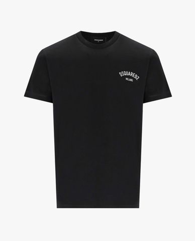  DSQUARED2 - Áo thun nam cổ tròn tay ngắn Milano 