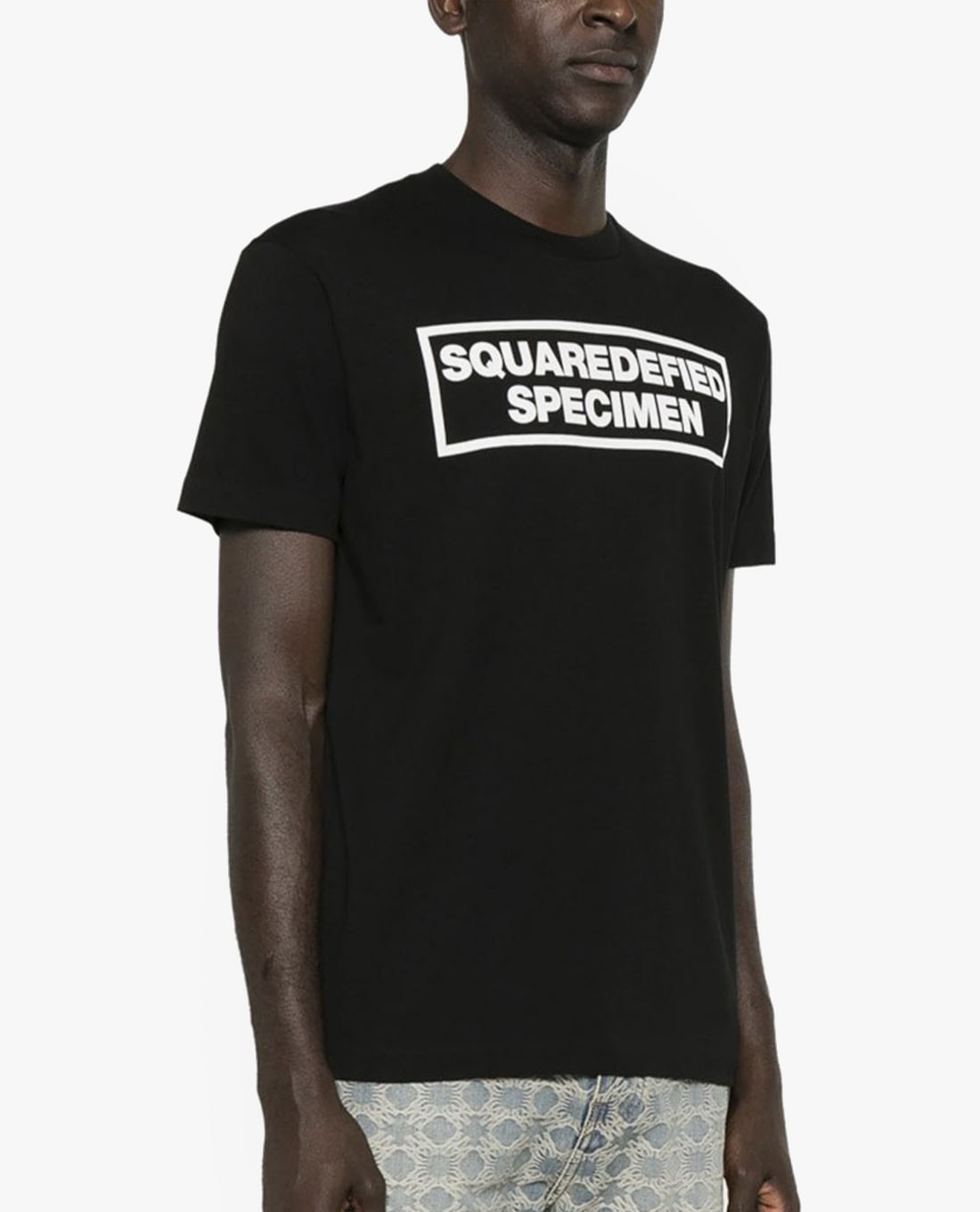DSQUARED2 - Áo thun nam cổ tròn tay ngắn hiện đại