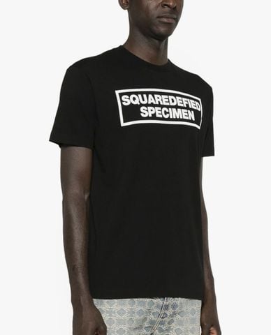  DSQUARED2 - Áo thun nam cổ tròn tay ngắn hiện đại 