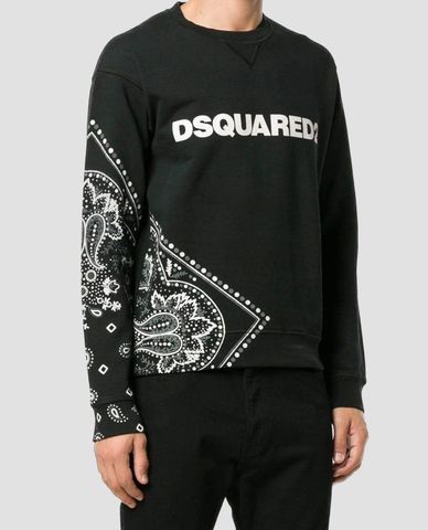 DSQUARED2 - Áo sweater nam Bandanna Print 
