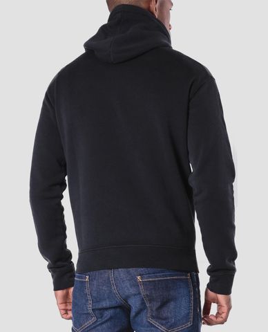  DSQUARED2 - Áo hoodie nam họa tiết huy hiệu 