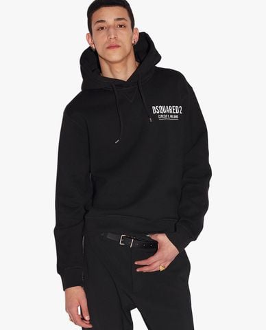  DSQUARED2 - Áo hoodie nam phom suông Ceresio 9 Cool 
