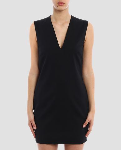  DSQUARED2 - Đầm midi bút chì sát nách cổ chữ V 