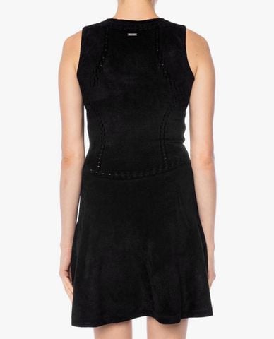  DSQUARED2 - Đầm mini sát nách phom suông nữ tính 