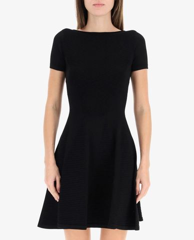  DSQUARED2 - Đầm mini tay ngắn phom xòe thời trang 