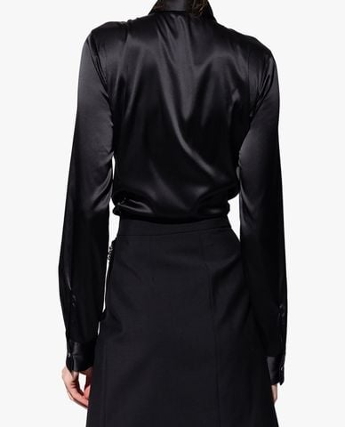  DSQUARED2 - Áo sơ mi nữ tay dài Satin Fitted 