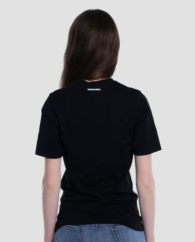  DSQUARED2 - Áo thun nữ cổ tròn tay ngắn Queen 