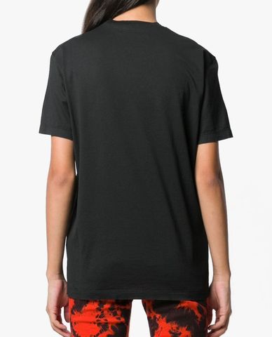  DSQUARED2 - Áo thun nữ ngắn tay cổ tròn phom suông thời trang 