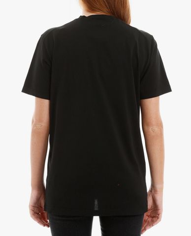  DSQUARED2 - Áo thun nữ ngắn tay cổ tròn Black Logo 