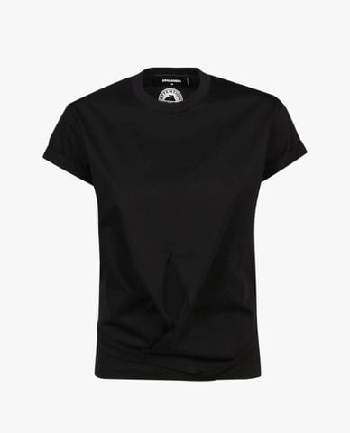  DSQUARED2 - Áo croptop nữ cột dây Caten Twins 