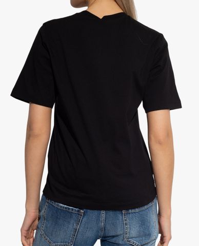  DSQUARED2 - Áo thun nữ cổ tròn tay ngắn hiện đại 