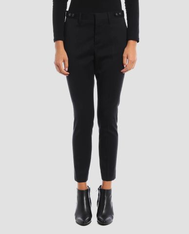  DSQUARED2 - Quần tây nữ Cropped Tailored Trousers 