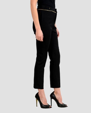  DSQUARED2 - Quần tây nữ phối khóa kéo ở thắt lưng Pleat Front Trousers 
