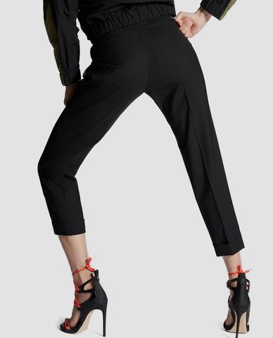  DSQUARED2 - Quần tây nữ phối đai lưng Donna 