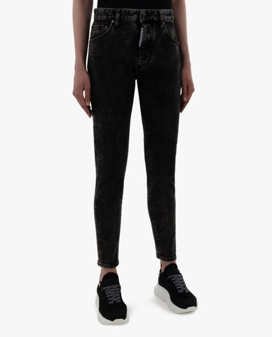  DSQUARED2 - Quần jeans nữ phom skinny thời trang 