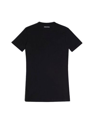  DSQUARED2 - Áo thun nữ cổ tròn cá tính Mert & Marcus x Dsquared2 