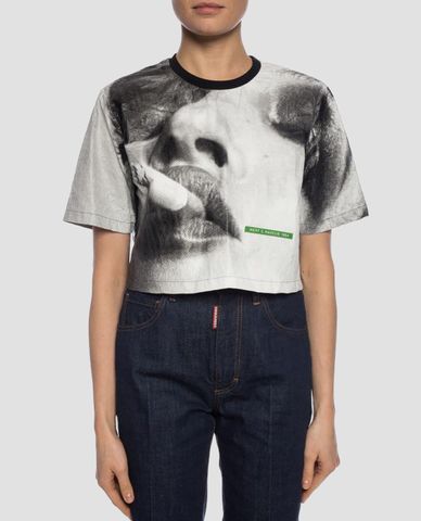  DSQUARED2 - Áo croptop nữ Mert & Marcus x Dsquared2 