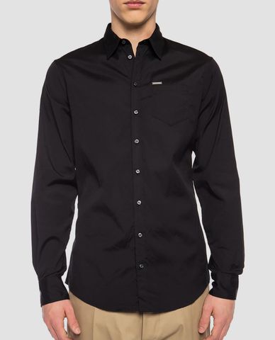  DSQUARED2 - Áo sơ mi nam tay dài basic Carpenter 