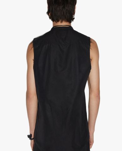  DSQUARED2 - Áo sơ mi nam sát nách cổ trụ thanh lịch 