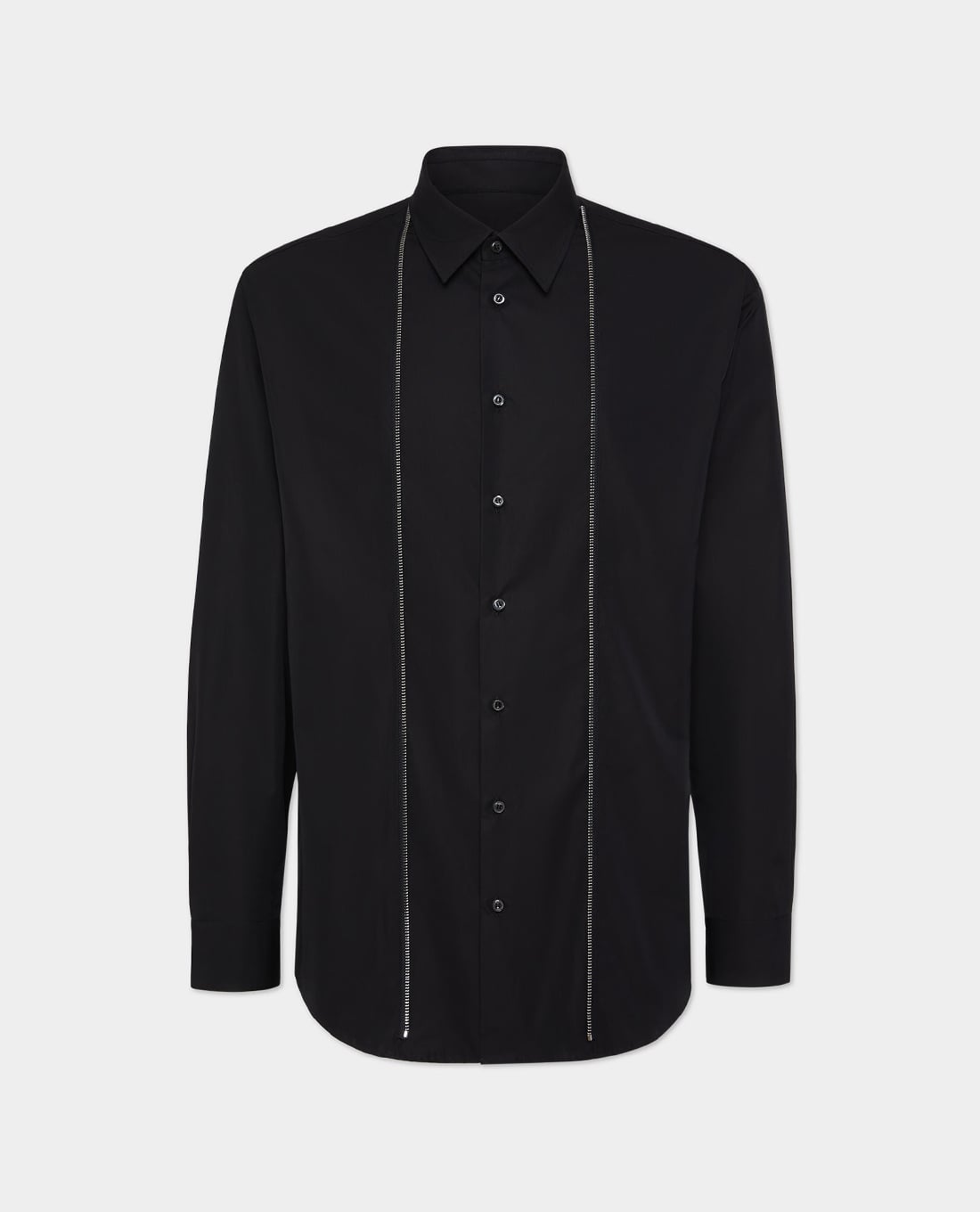 DSQUARED2 - Áo sơ mi nam tay dài phối zip