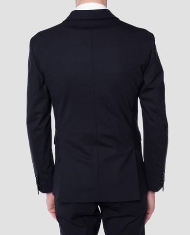  DSQUARED2 - Áo vest nam phối vải phi bóng Wool Suit 