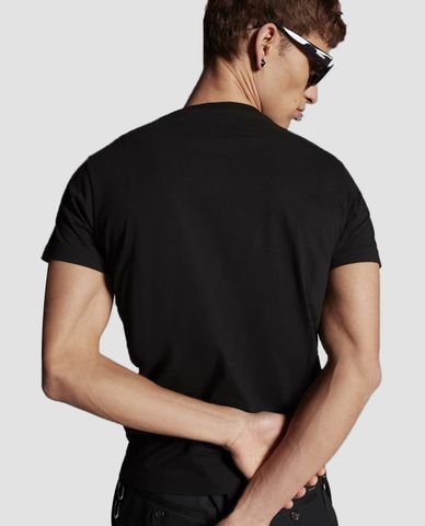  DSQUARED2 - Áo thun nam cổ tròn in chữ Dsquared2 Box 