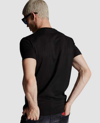  DSQUARED2 - Áo thun nam ngắn tay cổ tròn Year Of The Pig 