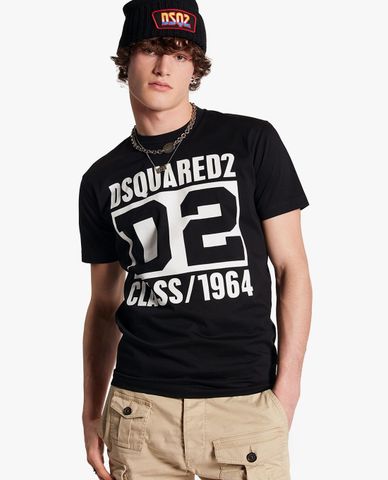 DSQUARED2 - Áo thun nam cổ tròn tay ngắn Class 1964 
