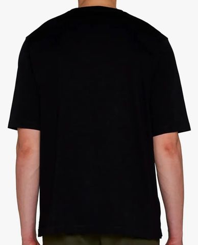  DSQUARED2 - Áo thun nam cổ tròn tay ngắn phối logo cách điệu Skater 