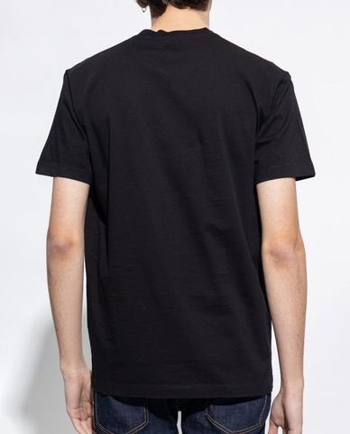  DSQUARED2 - Áo thun nam tay ngắn in hình hoạt hình Cool Fit 