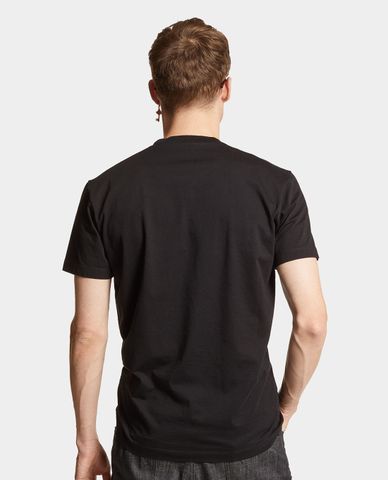  DSQUARED2 - Áo thun nam cổ tròn tay ngắn 3D Printed Logo 