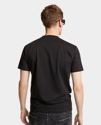  DSQUARED2 - Áo thun nam cổ tròn tay ngắn Bloody Red 