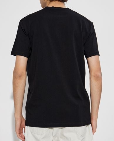  DSQUARED2 - Áo thun nam cổ tròn tay ngắn phối hoạ tiết 