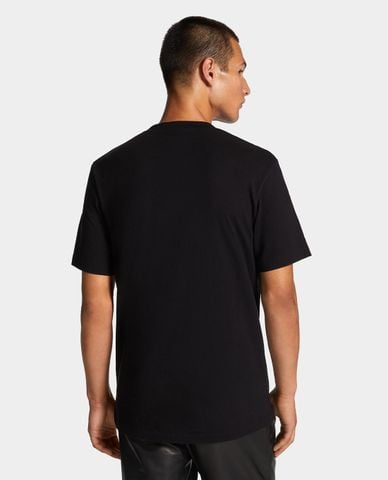  DSQUARED2 - Áo thun nam cổ tròn tay ngắn Rubber Logo 