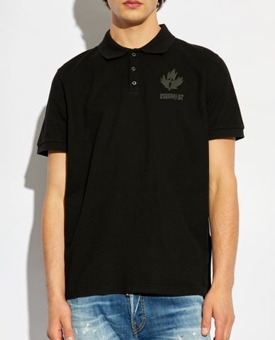  DSQUARED2 - Áo polo nam tay ngắn Logo Tennis 