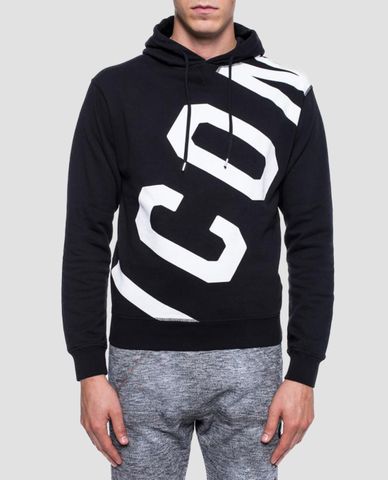  DSQUARED2 - Áo hoodie nam tay dài ICON 