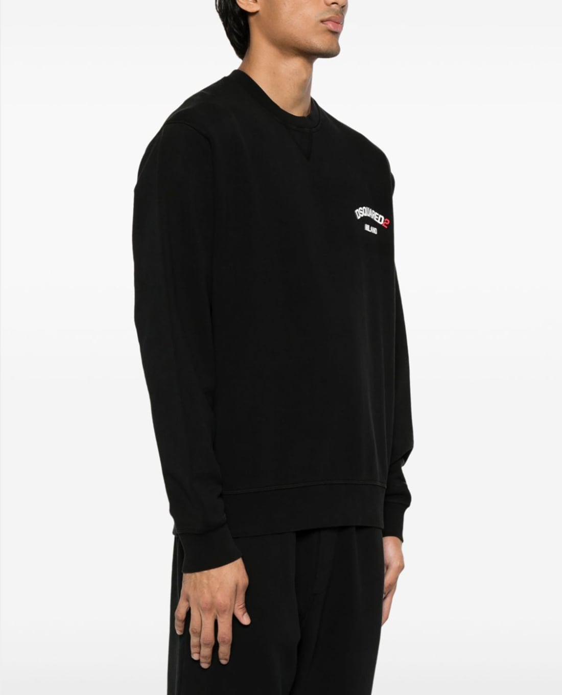 DSQUARED2 - Áo sweatshirt nam cổ tròn tay dài thời trang