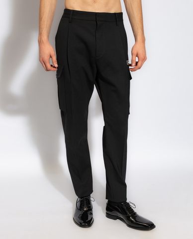  DSQUARED2 - Quần nam ống đứng túi hộp Camouflage 