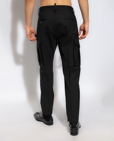  DSQUARED2 - Quần nam ống đứng túi hộp Camouflage 