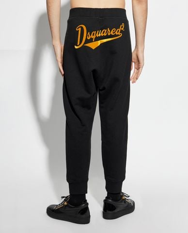  DSQUARED2 - Quần jogger nam lưng thun phối logo 