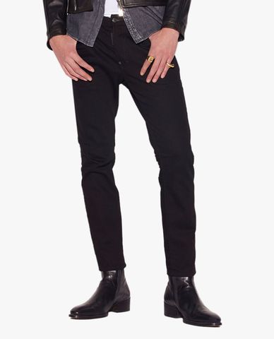  DSQUARED2 - Quần jeans nam phom ôm Black Bull Skater 