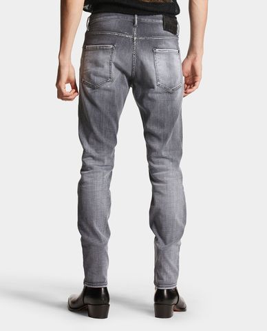  DSQUARED2 - Quần jeans nam phom ôm Grey Proper Wash Cool Guy 