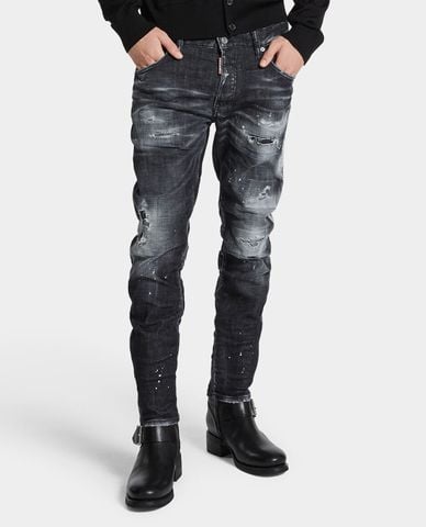  DSQUARED2 - Quần jeans nam phom ôm thời trang 