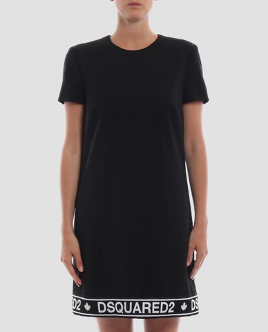  DSQUARED2 - Đầm mini nữ Band Shift 