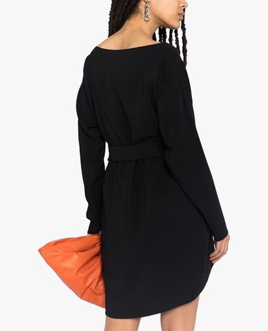  DSQUARED2 - Đầm mini lệch tà phối thắt lưng hiện đại 